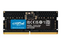 Crucial DDR5 SDRAM 8GB 4800MHz CL40 Ikke-ECC SO DIMM 262-PIN