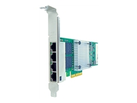 Axiom - Adaptateur réseau - PCIe 2.1 x4 profil bas - Gigabit Ethernet x 4