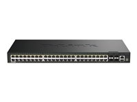 D-Link DGS 1530-52P - switch - 48 ports - smart - rack-mountable