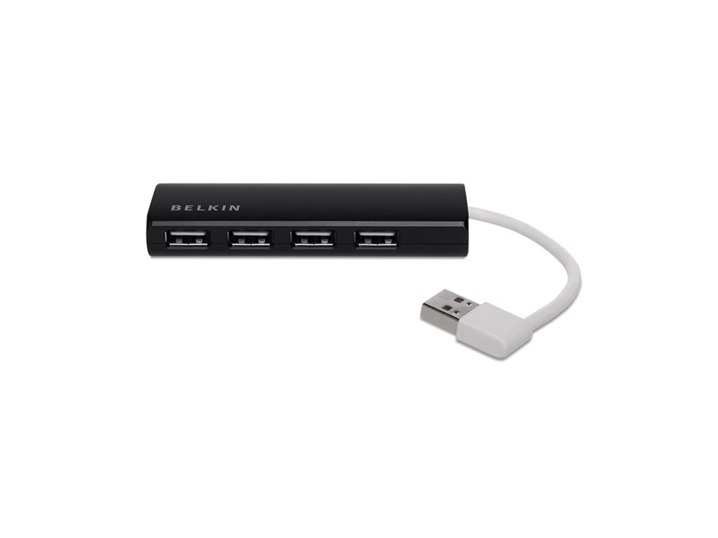 BELKIN Hub de Voyage 4 Ports USB 2.0 Noi
