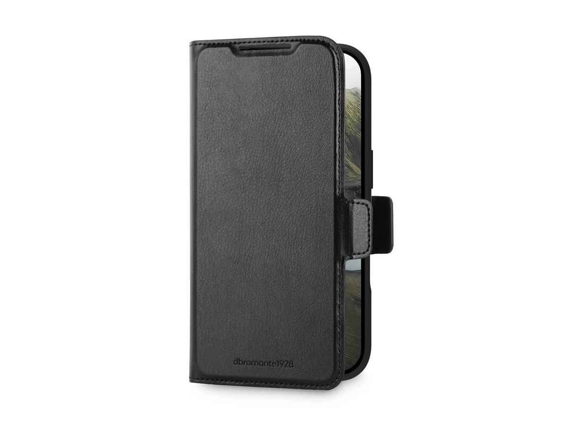 dbramante1928 Sustainable Bergen Folio Case Pro iPhone 17 Pro BLACK - Enterprise Bulk Packaging – foto 2