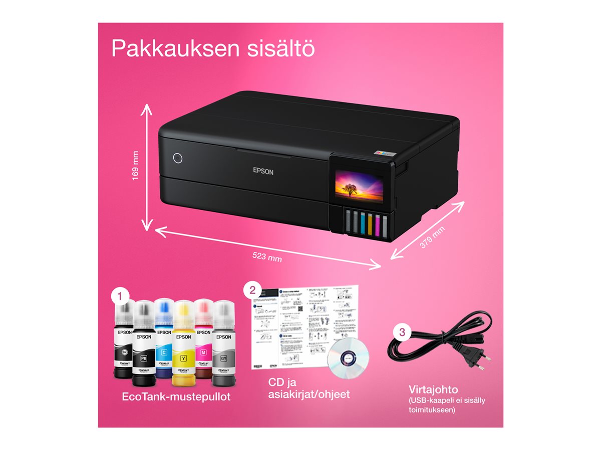 Epson EcoTank ET-8550 - multifunkční tiskárna - barva – foto 6