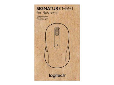 LOGI M650 L Wireless Mouse GRAPHITE - 910-006348