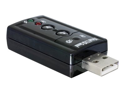 DELOCK Audio Adapter USB -> Sound Adapter (Virtual 7.1) - 61645