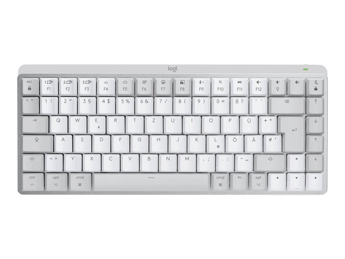Logitech Master Series MX Mechanical Mini for Mac - klávesnice - QWERTY - US mezinárodní - bledě šedá Vstupní zařízení