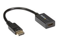 StarTech.com Adaptateur vidéo DisplayPort vers HDMI - Convertisseur DP vers HDMI - Mâle / Femelle - 1920x1200 / 1080p - Noir