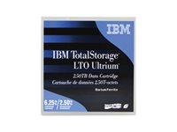 IBM TotalStorage LTO Ultrium 6 2.5 TB / 6.25 TB labeled