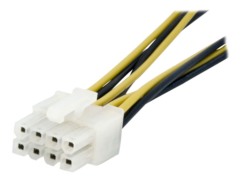 StarTech .com Adaptateur d’alimentation EPS 15 cm 4 broches vers 8 broches avec LP4