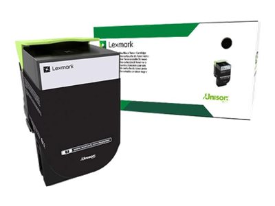 Image of Lexmark X317 - black - original - toner cartridge - LCCP, LRP