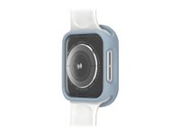 OtterBox EXO EDGE - Stoßstange für Smartwatch - Polycarbonat, TPE - Lake Mist Blue - elegantes Design - für Apple Watch (44 mm)