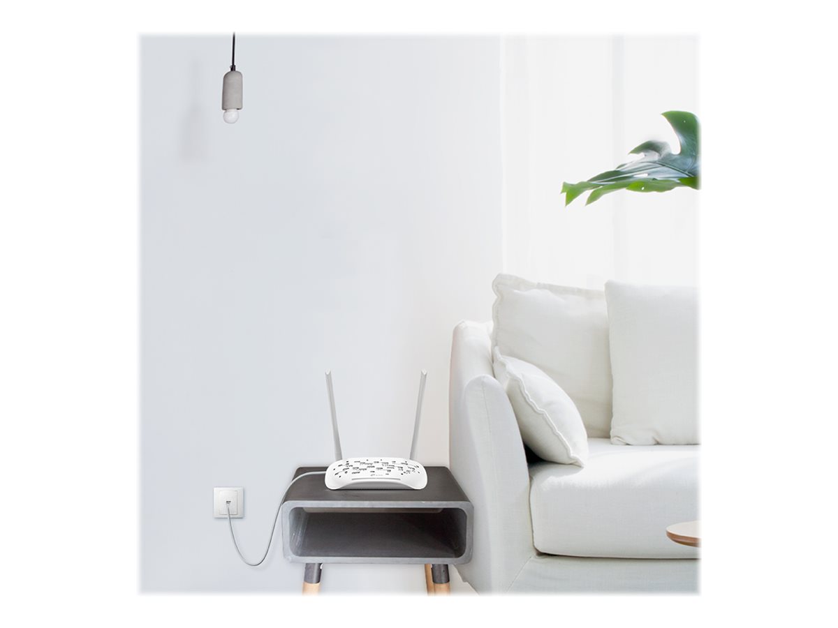 300Mbps Wi-Fi VDSL/ADSL Router 4xLAN