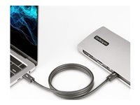 StarTech 3ft (1m) Thunderbolt 4 Cable, 40Gbps, 100W Power Delivery, 4K/8K Video, Intel-Certified Thunderbolt Cable - Compatib