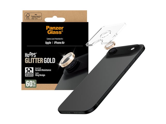 PanzerGlass Hoops Apple iPhone Air třpytivě zlaté – foto 5