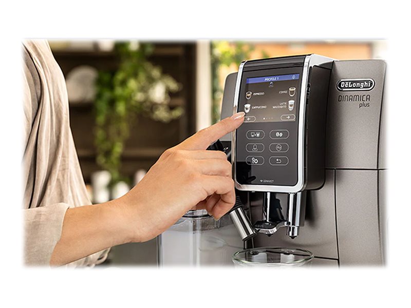 De'Longhi Dinamica Plus Fully Automatic Espresso Machine & Coffee