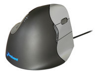 Evoluent VerticalMouse 4 - Vertical mouse - ergonomic - right-handed - optical - 6 buttons - wired - USB