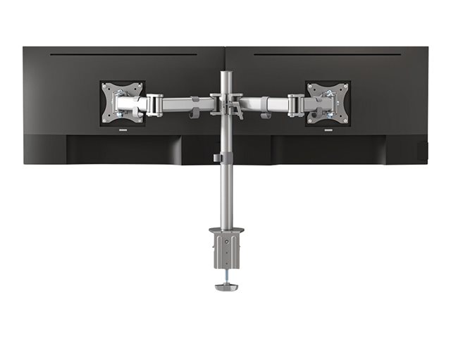 NEOMOUNTS Flat Desk Mount 2 screens Silv