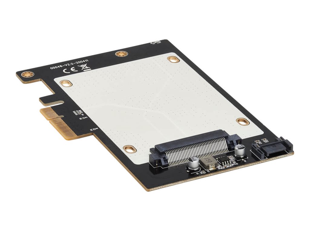 Eaton Tripp Lite Series U.2 to PCIe Adapter for 2.5" NVMe U.2 SSD, SFF-8639, PCI Express (x4) Card