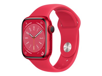 Apple Watch Series 8 (GPS + Cellular) - (PRODUCT) RED - 41 mm 