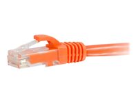 C2G 2ft Cat6 Ethernet Cable Snagless Unshielded (UTP) Orange Patch cable 
