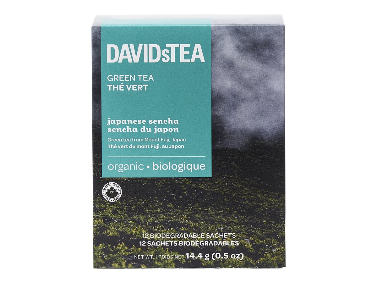 DAVIDsTEA Green Tea - Japanese Sencha - 12's