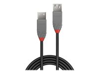 LINDY 2m USB 2.0 Typ A Verl. Anthra Line LINDY 2m USB 2.0 Typ A Verl. Anthra Line
