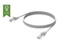 Vision Techconnect - network cable - 50 cm - white