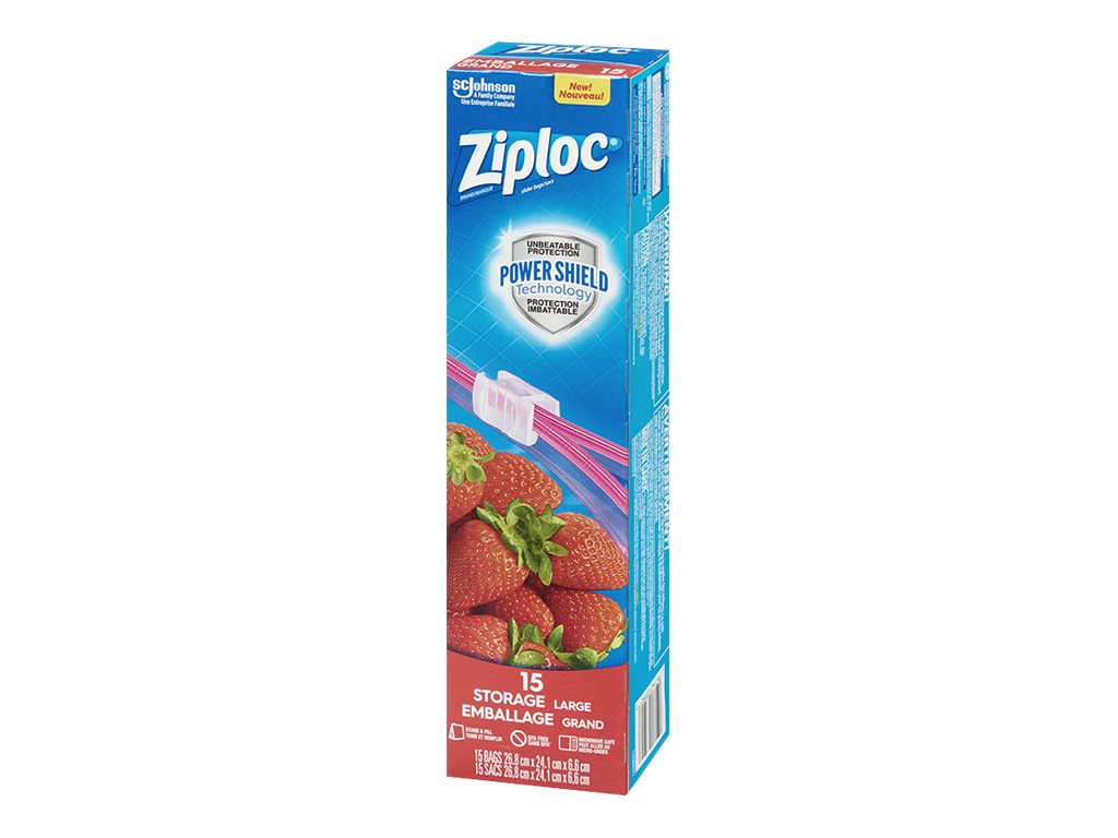 Ziploc Slideloc Storage Bag - Large - 15s