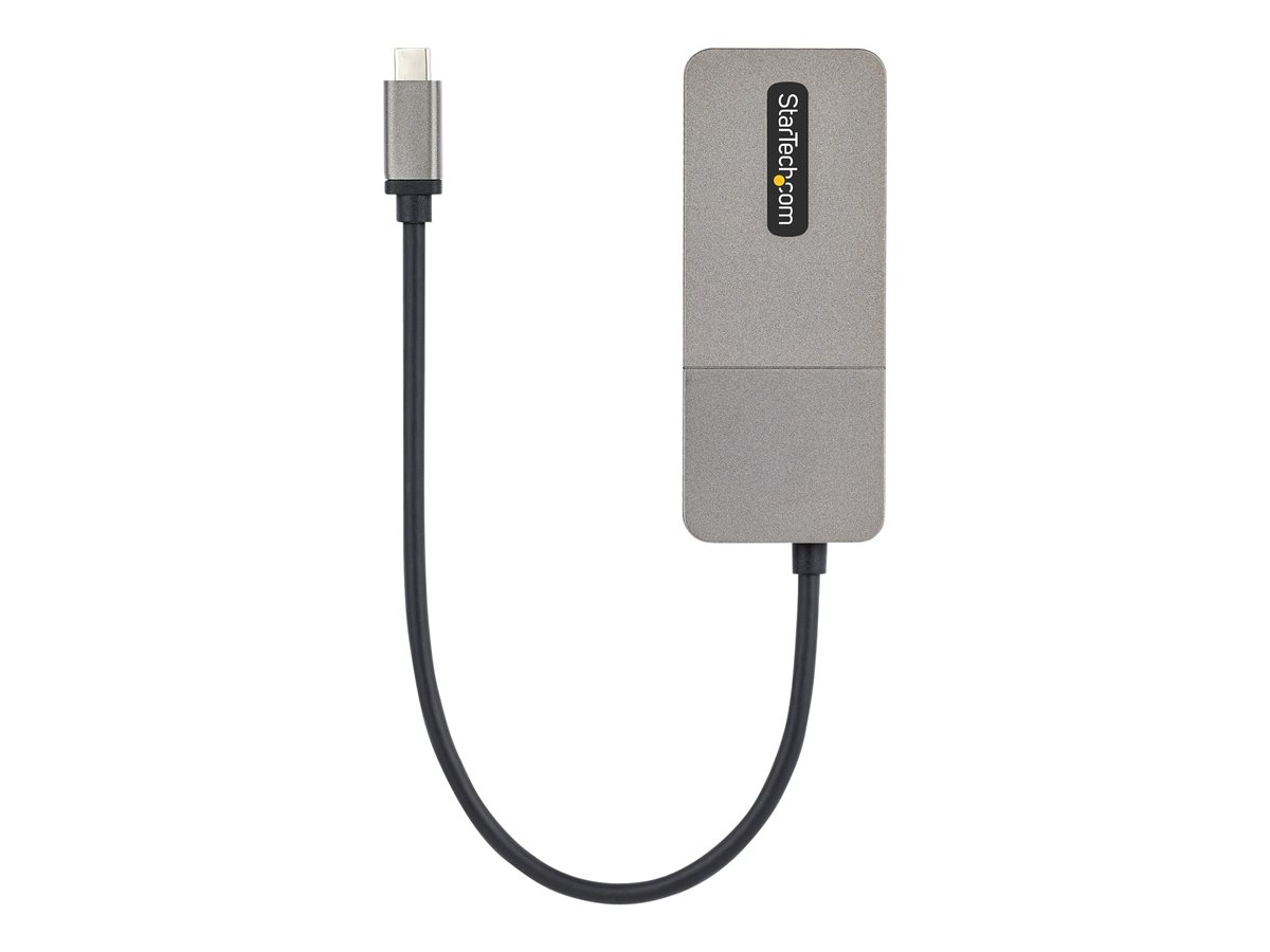 StarTech.com USB-C to Triple DisplayPort 1.4 MST Hub, 4K 60Hz, 1ft (30cm) Cable, USB Type-C Multi Monitor Adapter for Laptop, DP 1.4 Multi-Stream Transport Hub, DisplayPort Splitter - MST Triple Monitor Adapter (MST14CD123DP) - dokovací stanice - USB-C / Displayport - 3 x DP – foto 4