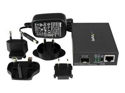 STARTECH Unmanaged Gigabit Fiber Media