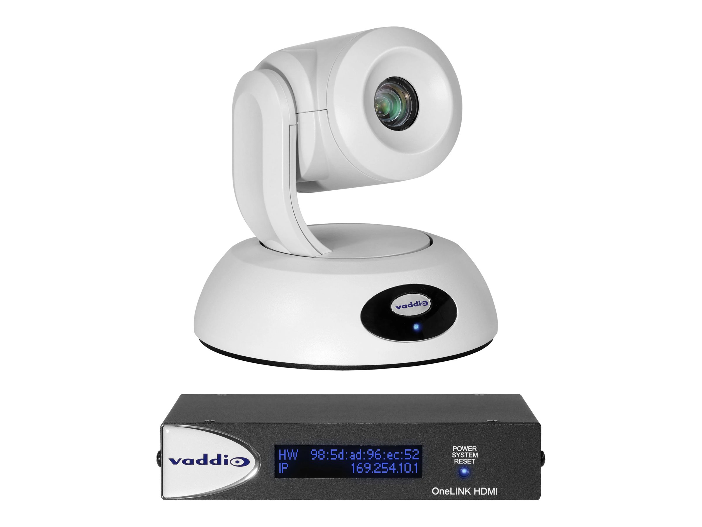 Vaddio RoboSHOT 12E HDBT OneLINK HDMI Camera System for Cisco SX Codecs
