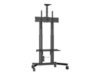 Vision X-Series VFM-F26M cart - for LCD display - motorised - sandblasted black
