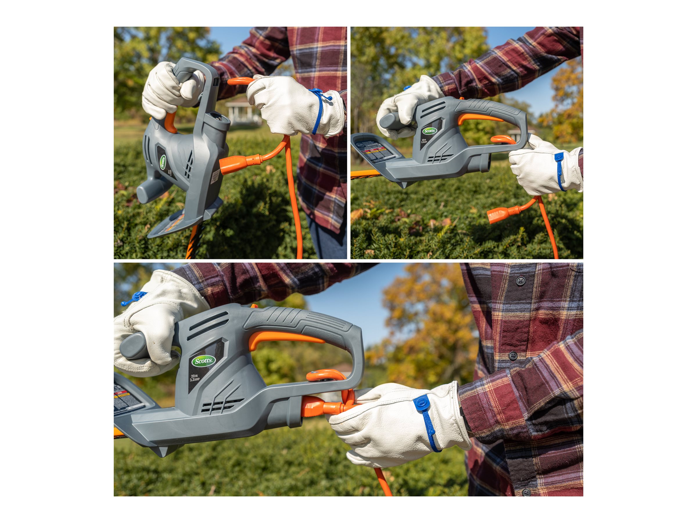 Scotts Corded Hedge Trimmer - 20in - HT10020S