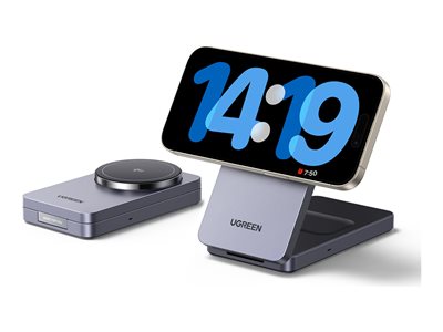 MagFlow wireless charging stand - 2-in-1, Magsafe 