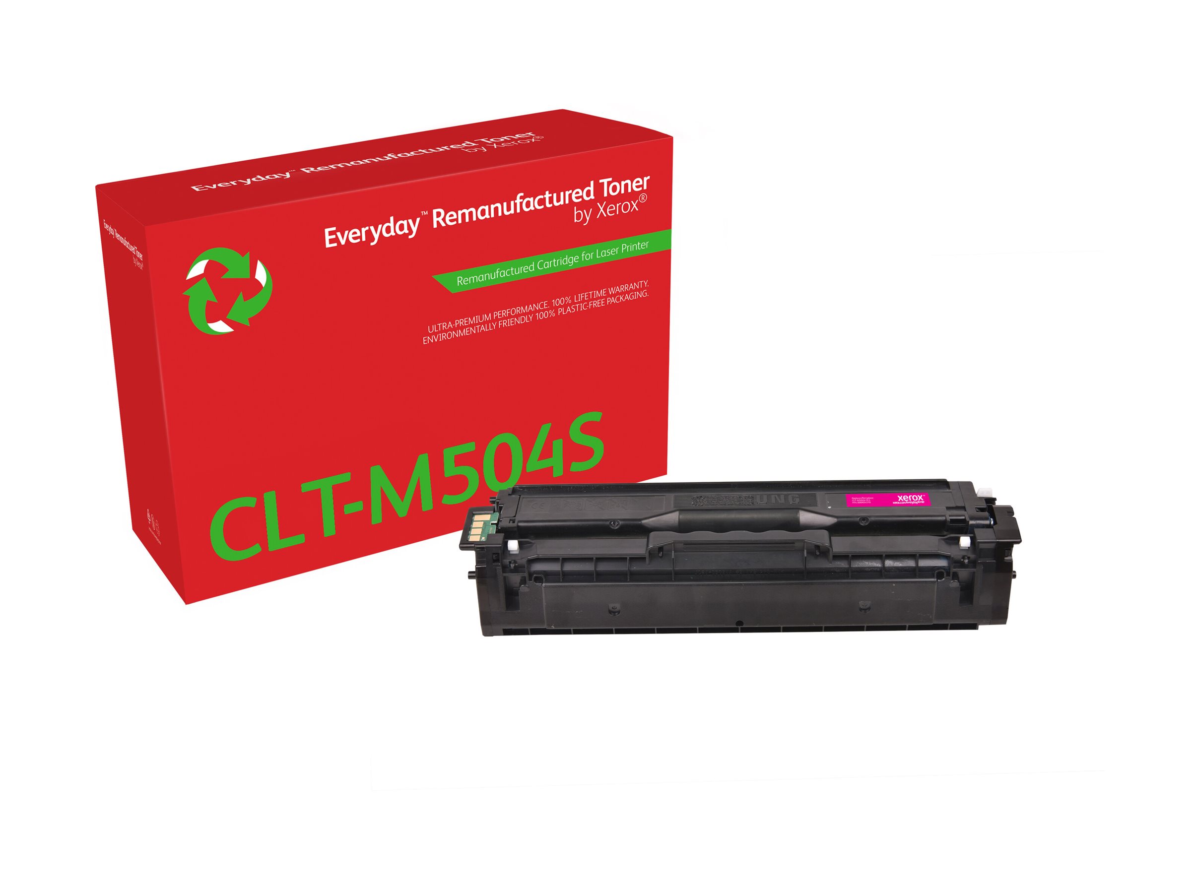 An image of Everyday - magenta - compatible - toner cartridge (alternative for: Samsung CLT-M504S)