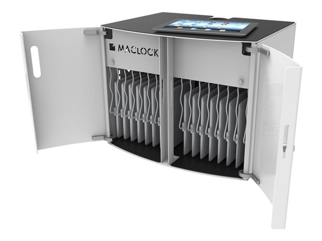 Compulocks CartiPad Uno Tablet / Laptop Charging Rolling Cart 16 Devices EU Power Plug vozík – foto 7