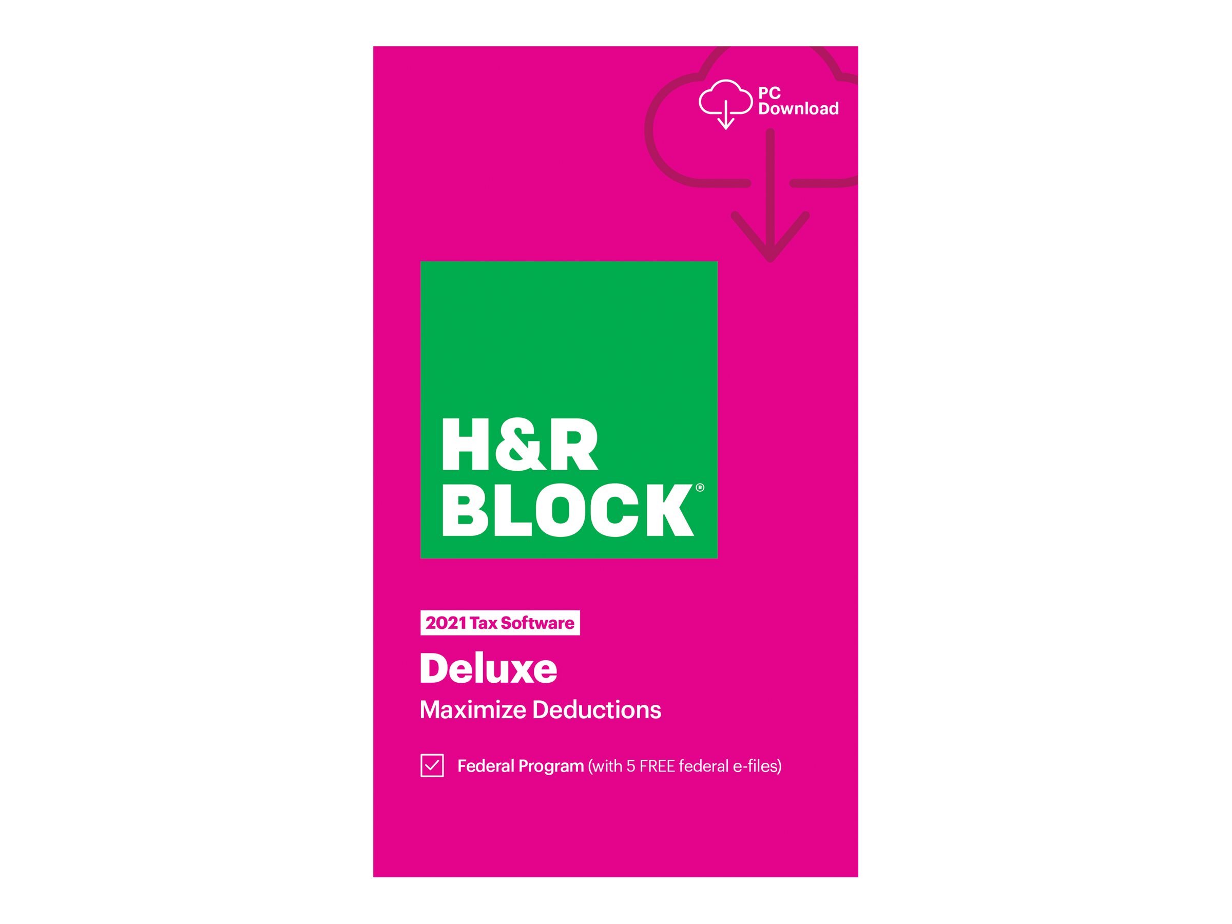 H&R Block Deluxe 2021