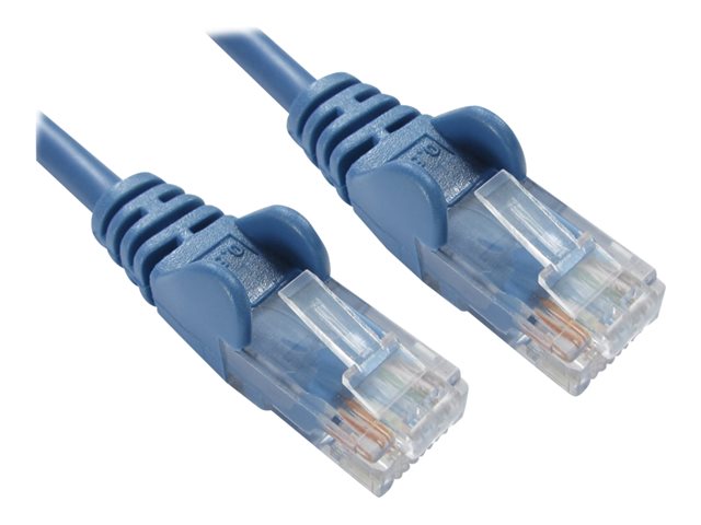 Cables Direct Economy patch cable - 1 m - blue