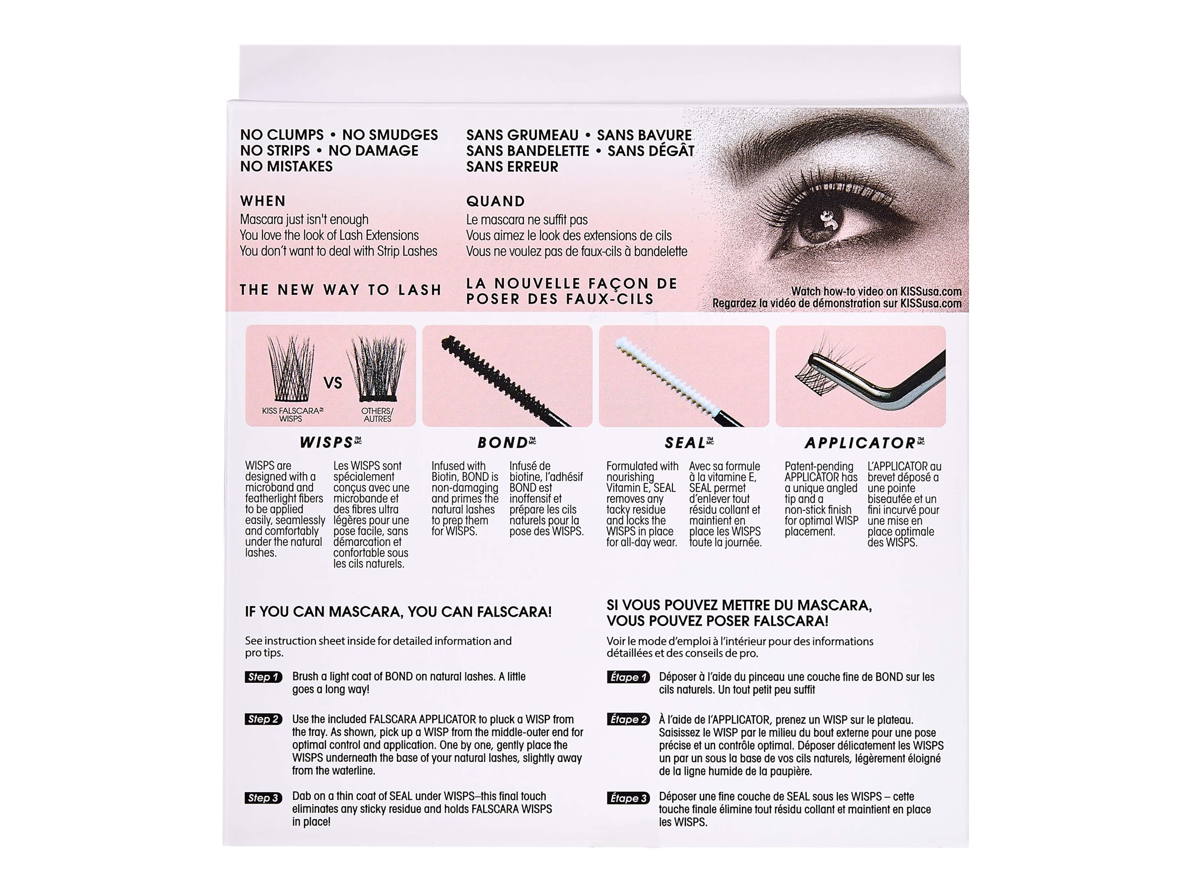 KISS Falscara Lengthening Eyelash Starter Kit
