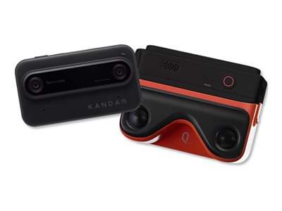 Kandao QooCam EGO VR camera 3D / 60 fps Wireless LAN midnight black