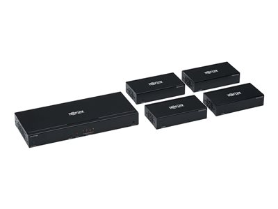 Tripp Lite HDMI over Cat6 Splitter/Extender Kit with PoC, 4 Ports
