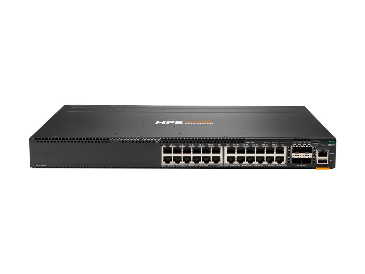 HPE Aruba 6300M 24G 4SFP56 Switch