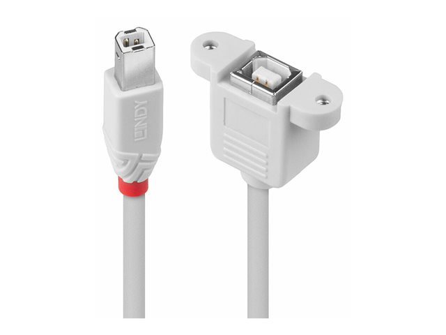 LINDY USB 2.0 extension BM/BF 0.5m TypeB