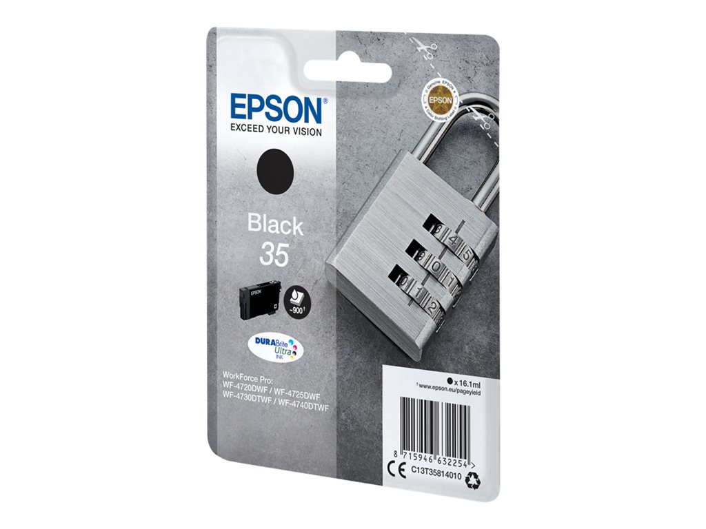 EPSON 4LB 35 Ink Black 16.1ml w/s
