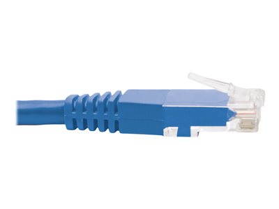 Tripp Lite Premium Cat5/Cat5e/Cat6 Gigabit Molded Patch Cable, 24 AWG, 550 MHz/1 Gbps (RJ45 M/M), Blue, 75 ft.