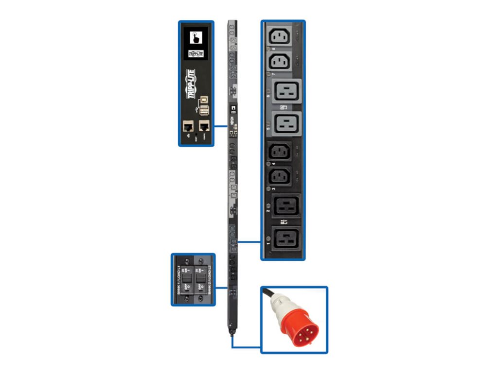 Eaton Tripp Lite Series 22.2kW 3-Phase Switched PDU