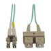 Eaton Tripp Lite Series 10Gb Duplex Multimode 50/125 OM3 LSZH Fiber Patch Cable (LC/SC)