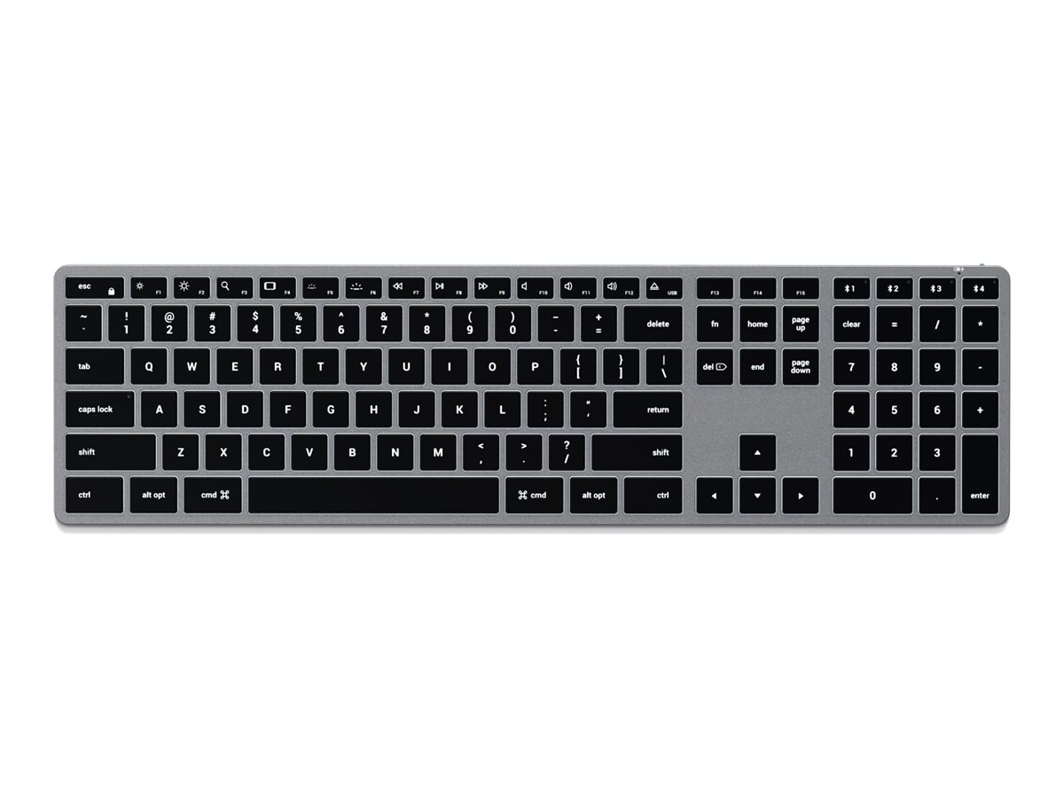 Satechi Slim X3 keyboard Input Usage / lifestyle Front 72785