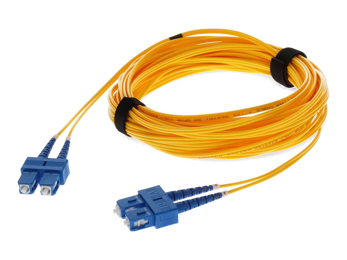 AddOn 15m SC OS1 Yellow Patch Cable