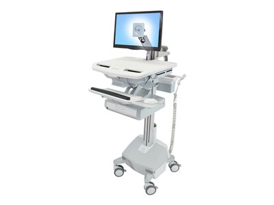 Ergotron StyleView - Cart for LCD display / keyboard / mouse / CPU / notebook / barcode scanner (open architecture)