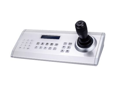 Vivotek AJ-002 CCTV camera remote control 28 buttons display LCD cable